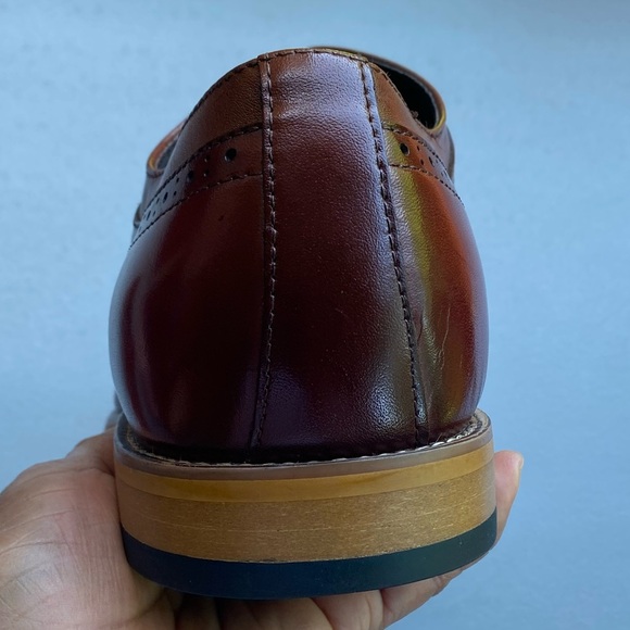 NWOB Stacy Adams Men’s Dickinson Cap-Toe Oxford Dress Shoes Size 15W. - Picture 6 of 9